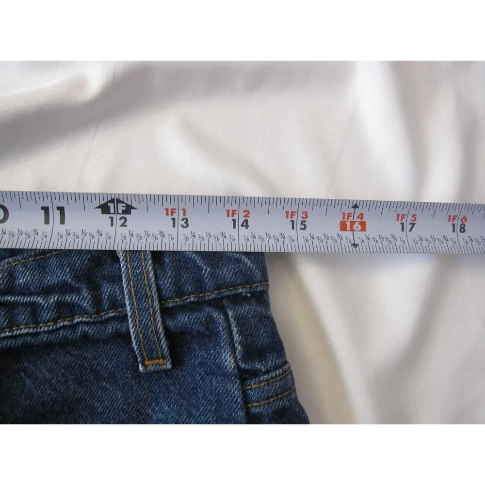 Vintage Levis 505 Denim Jeans Orange Tab‎ Men Distress 90's Sz W30 x L23 (MP503)